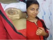 Today Exclusive- Desi Girl Shows Her Big Boobs