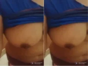 Today Exclusive-Horny Desi Bhabhi Shows Her Boobs and Pussy part 67