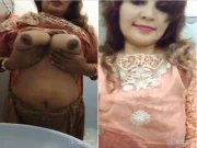 Today Exclusive-Horny Desi Bhabhi Shows Her Boobs and Pussy part 76