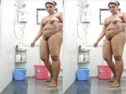 Today Exclusive- Sexy Tamil Wife Bathing Record In Hidden Cam part 1