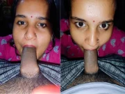 Today Exclusive- Sexy Desi Wife Sucking Dick