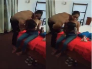 Today Exclusive- Cute Lankan Girl Blowjob and Fucked Part 2