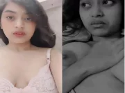 Today Exclusive- Cute Bangla Girl Shows Her Boobs and Pussy Part 2