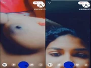 Today Exclusive- Horny Desi Bhabhi Shows Her Boobs on VC Part 1