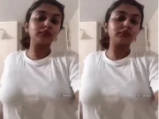 Today Exclusive- Cute Bangla Girl Shows her Boobs and Pussy Part 4