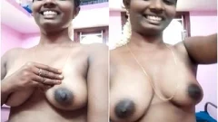 Today Exclusive- Tamil Wife Shows Her Boobs