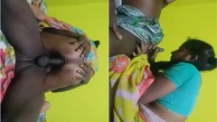 Today Exclusive- Desi Village Bhabhi Blowjob and Fucked