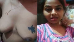 Today Exclusive -Desi Girl Shows Her Boobs and Pussy