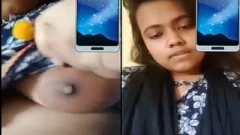 Today Exclusive- Desi Girl Shows Her Boobs Part 2