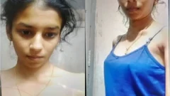 Today Exclusive-Cute Desi Girl Shows Her Boobs
