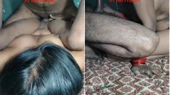 Today Exclusive-Desi Village Bhabhi Blowjob and Fucked