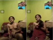 Today Exclusive-Hot Desi Girl Shows Her Nude Body On VC