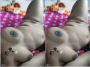 Today Exclusive- Desi Telugu Wife Nude Video Capture By Hubby