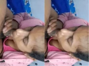 Today Exclusive-Sexy Desi Girl Blowjob and Ridding Lover Dick Part 1