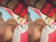Today Exclusive- Cute Bangla Girl Play with her Boobs part 2