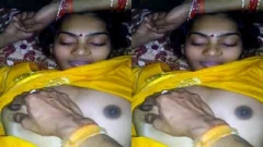 Today Exclusive-Sexy Vlg Bhabhi Blowjob and Fucked Part 2