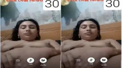 Today Exclusive- Cute Bangla Girl Shows Her Boobs and Pussy On VC