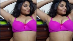 Today Exclusive- Sexy Desi Girl Shows Her Boobs and Pussy Part 1