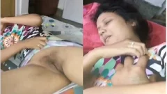 Today Exclusive- Desi Shy Girl Pussy Video Record By Lover