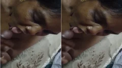 Today Exclusive-Desi Bhabhi Blowjob and Masturbating Part 2