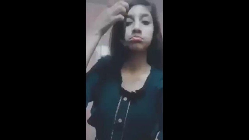 Beautiful Cute Shy Girl Showing