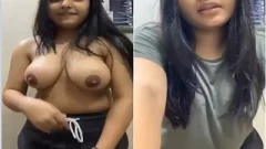 Sexy Girl Showing her Big Boobs