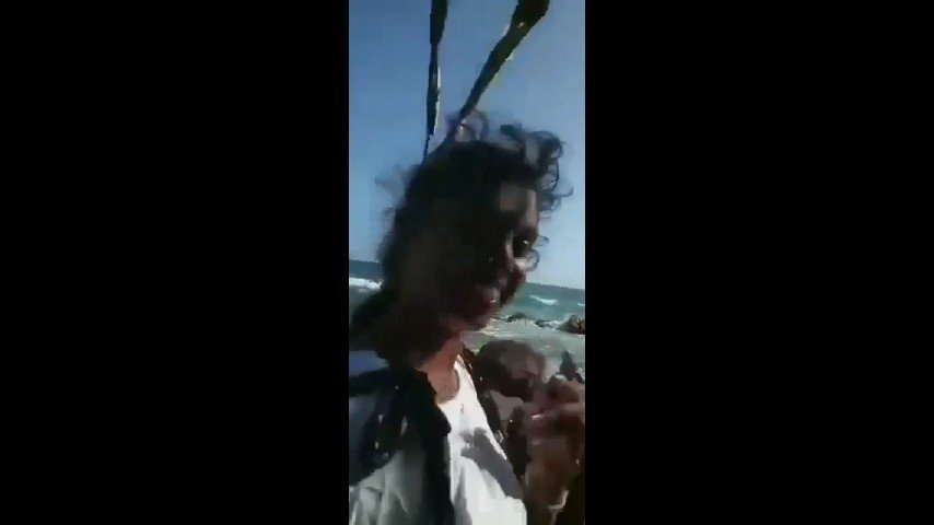 Outdoor Beach Blowjob by Sri Lankan Girl