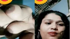 Horny Bhabhi Shows Her Big Boobs
