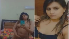 Hot Desi girl Record her Nude Video