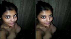 Cute Bangla Girl bathing
