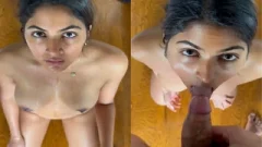 Desi Lover Pissing on GF Body