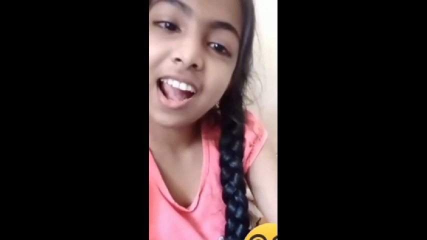 Cute Girl Showing