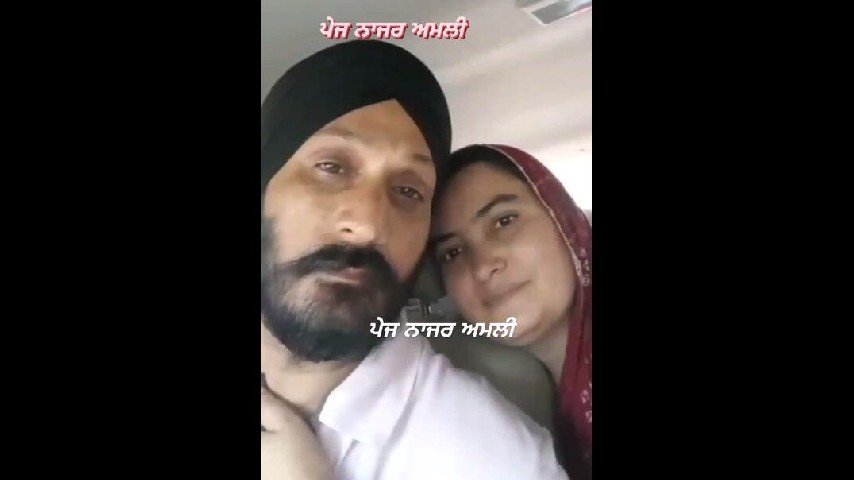 Sardarji having inside car
