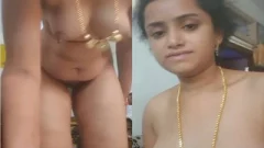 Today Exclusive- Telugu Bhabhi Shows her Nude Body