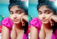 Today Exclusive- Desi Girl Shows her Boobs and Pussy part 4