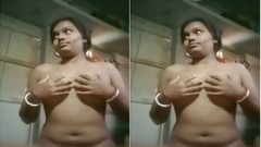Today Exclusive-Desi Bhabhi Shows Her Boobs and Pussy part 4