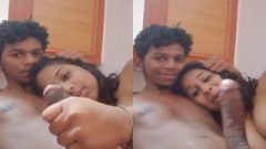 Today Exclusive -Desi Mallu Girl Paly With Lover Dick
