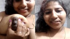 Today Exclusive-Desi Girl Showing Milky Boobs and Pussy Part 5