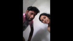 Beautiful Desi Girl Sucking BF Dick Fucking in Construction House on Floor Moaning & Talking