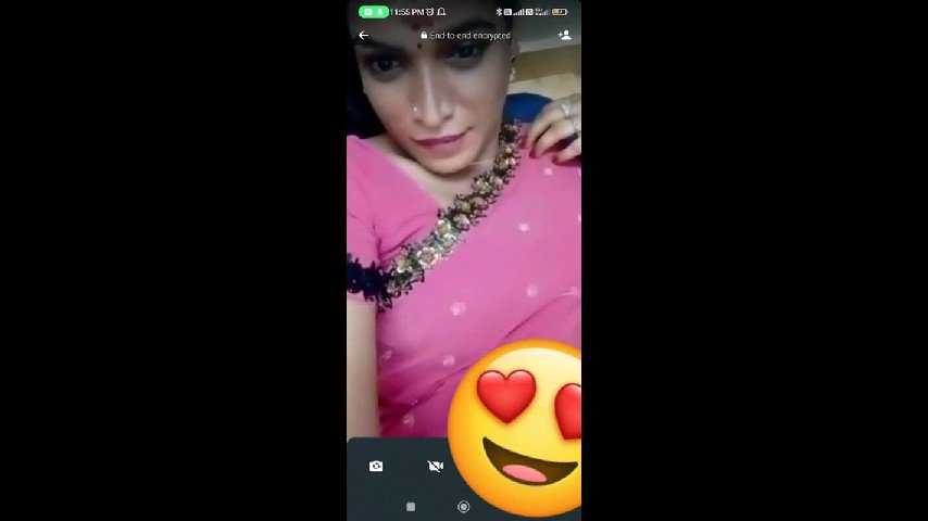 Stripping sari and showing to lover