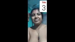 Bengali Boudi Showing Lover On VideoCall