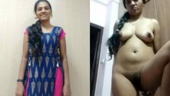 Naughty Desi College Nude With Lovely Boobs