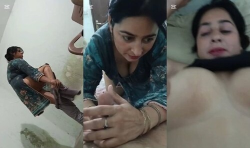 Horny Desi BBW Wife Blowjob and Fucking